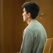 El acusado durante el juicio El acusado durante el juicio
