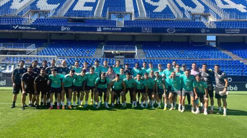 &Uacute;ltimo entrenamiento de M&aacute;laga