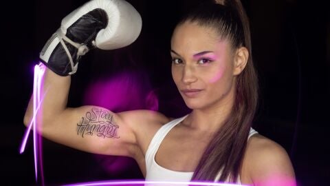 Tania Alvarez, campeona de Europa de boxeo con 22 a&ntilde;os (imagen de @banlie.arts)