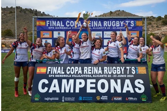 Sant Cugat y Energimac Majadahonda triunfan en la Copa Reina Iberdorla de Rugby 7 en la Vila Sant Cugat y Energimac Majadahonda triunfan en la Copa Reina Iberdorla de Rugby 7 en la Vila