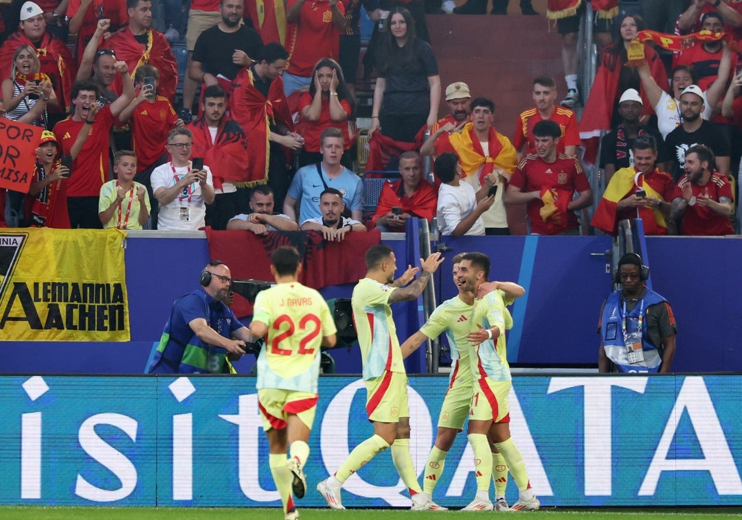 Así ha narrado Alfredo Martínez el gol de Ferrán Torres ante Albania Así ha narrado Alfredo Martínez el gol de Ferrán Torres ante Albania