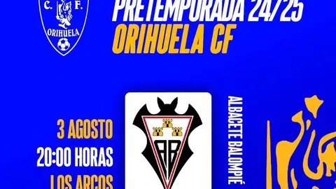 El Orihuela CF comunica la salida de Mirko Pagani, Fran Martínez, Camacho y Goyo Pretemporada