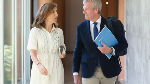 Ángeles Vázquez y Alfonso Rueda Ángeles Vázquez y Alfonso Rueda