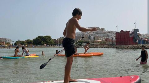 Comienza en Pe&ntilde;&iacute;scola la Escuela Deportiva de Verano