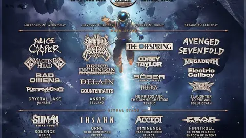 Cartel del Resurrection Fest 2024 onda cero