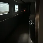 Un vagón a oscuras en un tren Avant Ciudad Real-Madrid Un vagón a oscuras en un tren Avant Ciudad Real-Madrid