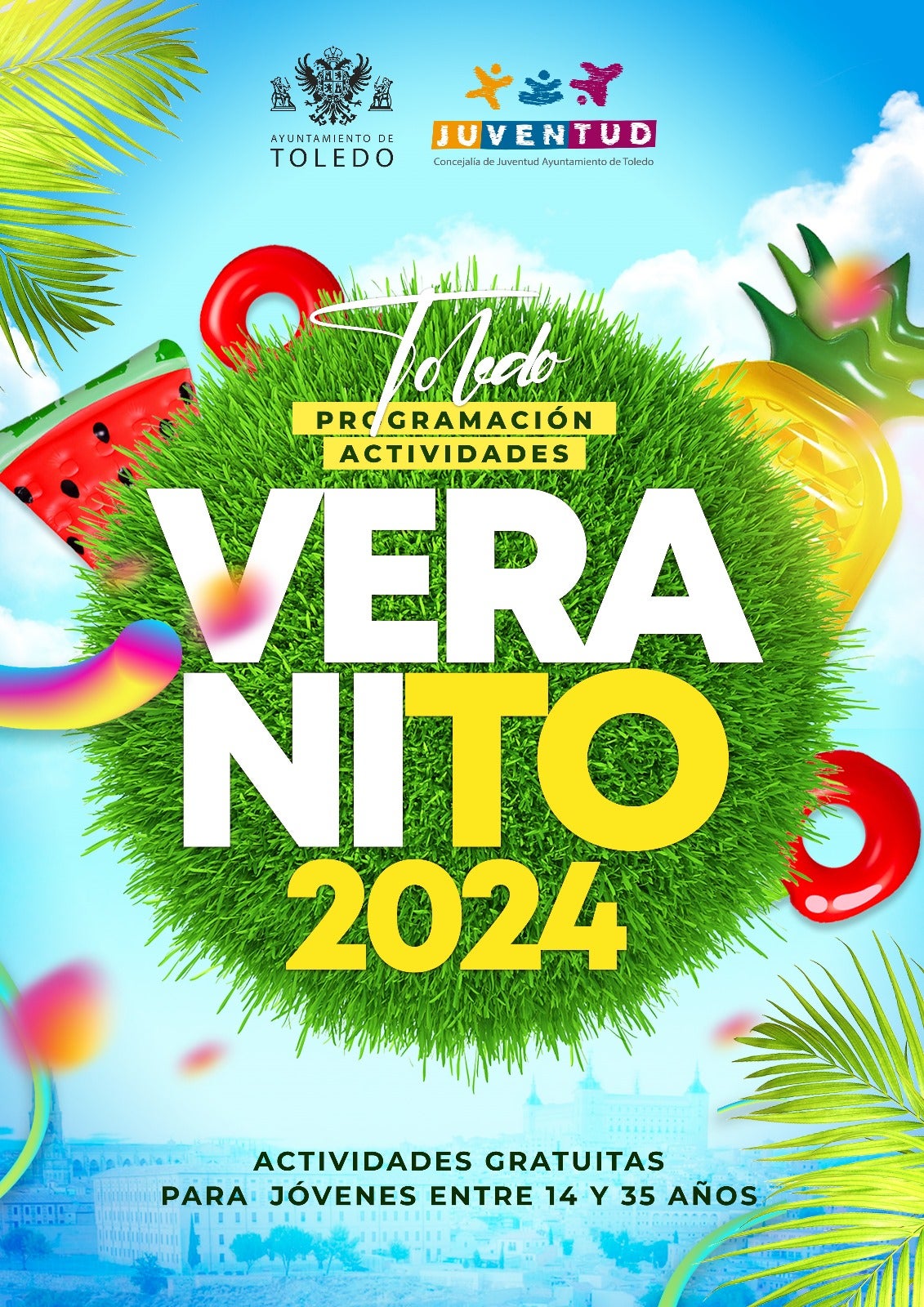 'VeraniTo 2024' durará una semana más que la pasada edición y las actividades se amplían hasta los jóvenes con 35 años 'VeraniTo 2024' durará una semana más que la pasada edición y las actividades se amplían hasta los jóvenes con 35 años
