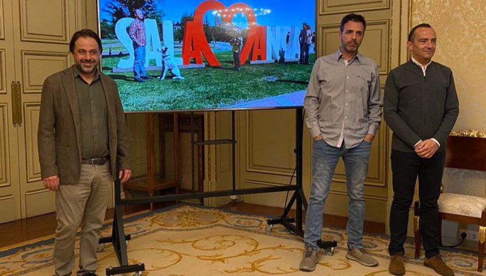 Presentación del proyecto en el Ayuntamiento de Salamanca