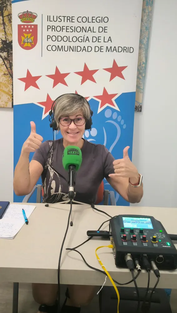 Montse Diéguez, podóloga y miembro del Ilustre Colegio Profesional de Podología de Madrid Montse Diéguez, podóloga y miembro del Ilustre Colegio Profesional de Podología de Madrid