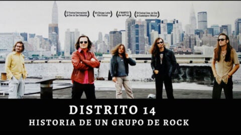 Carátula del documental sobre Distrito 14