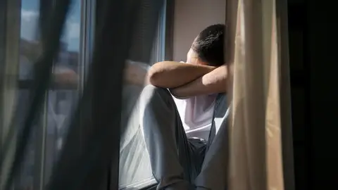 Persona deprimida Persona deprimida