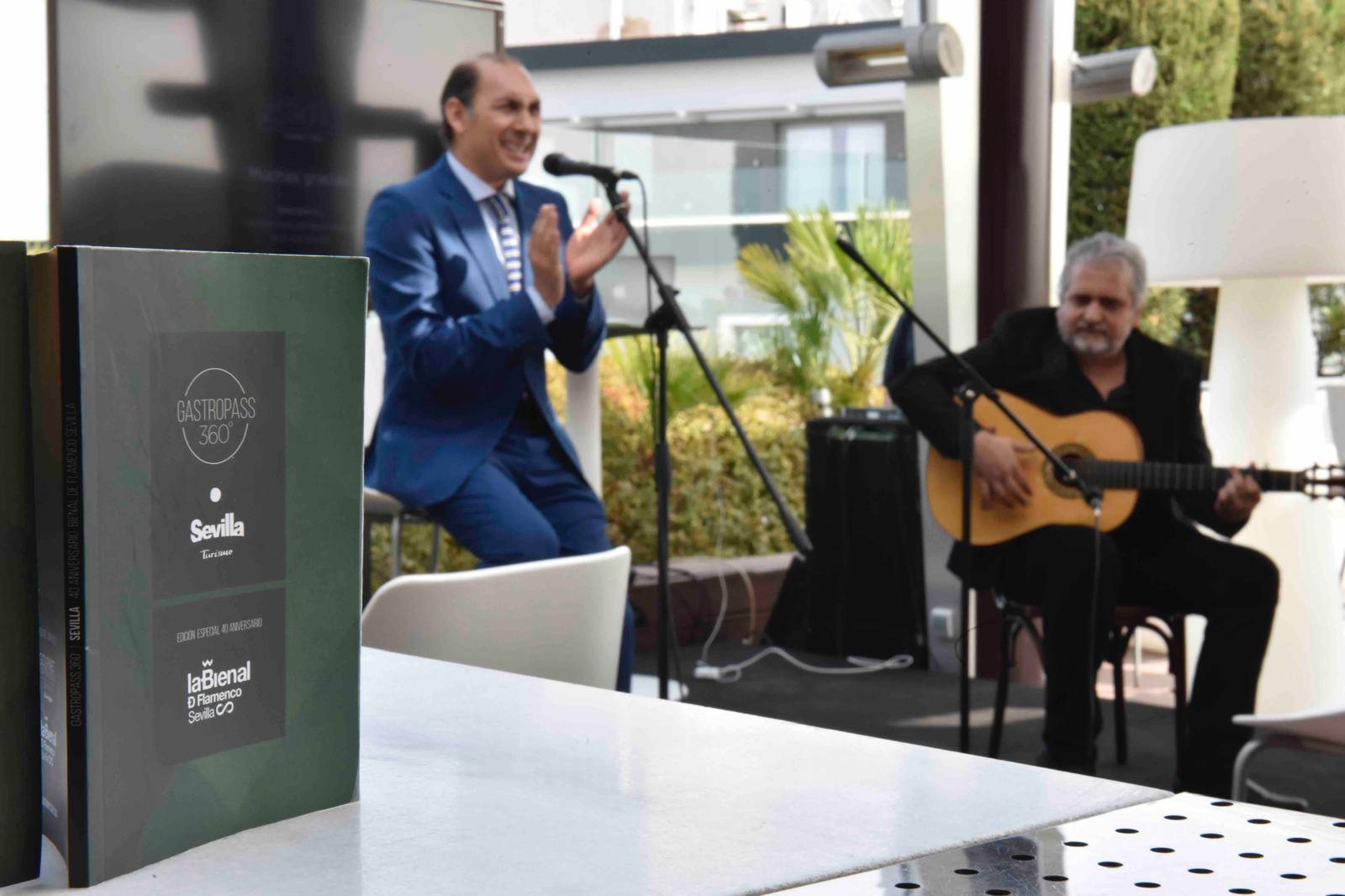 Presentación de la nueva edición de la Guía Gastropass 360 dedicada a La Bienal de Flamenco de Sevilla Presentación de la nueva edición de la Guía Gastropass 360 dedicada a La Bienal de Flamenco de Sevilla