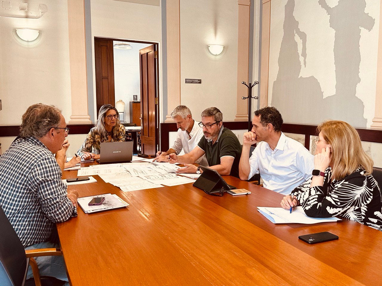 Primera reunión de la Comisión Local del Casco Histórico de El Puerto Primera reunión de la Comisión Local del Casco Histórico de El Puerto