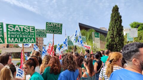 Huelga sanidad en Málaga