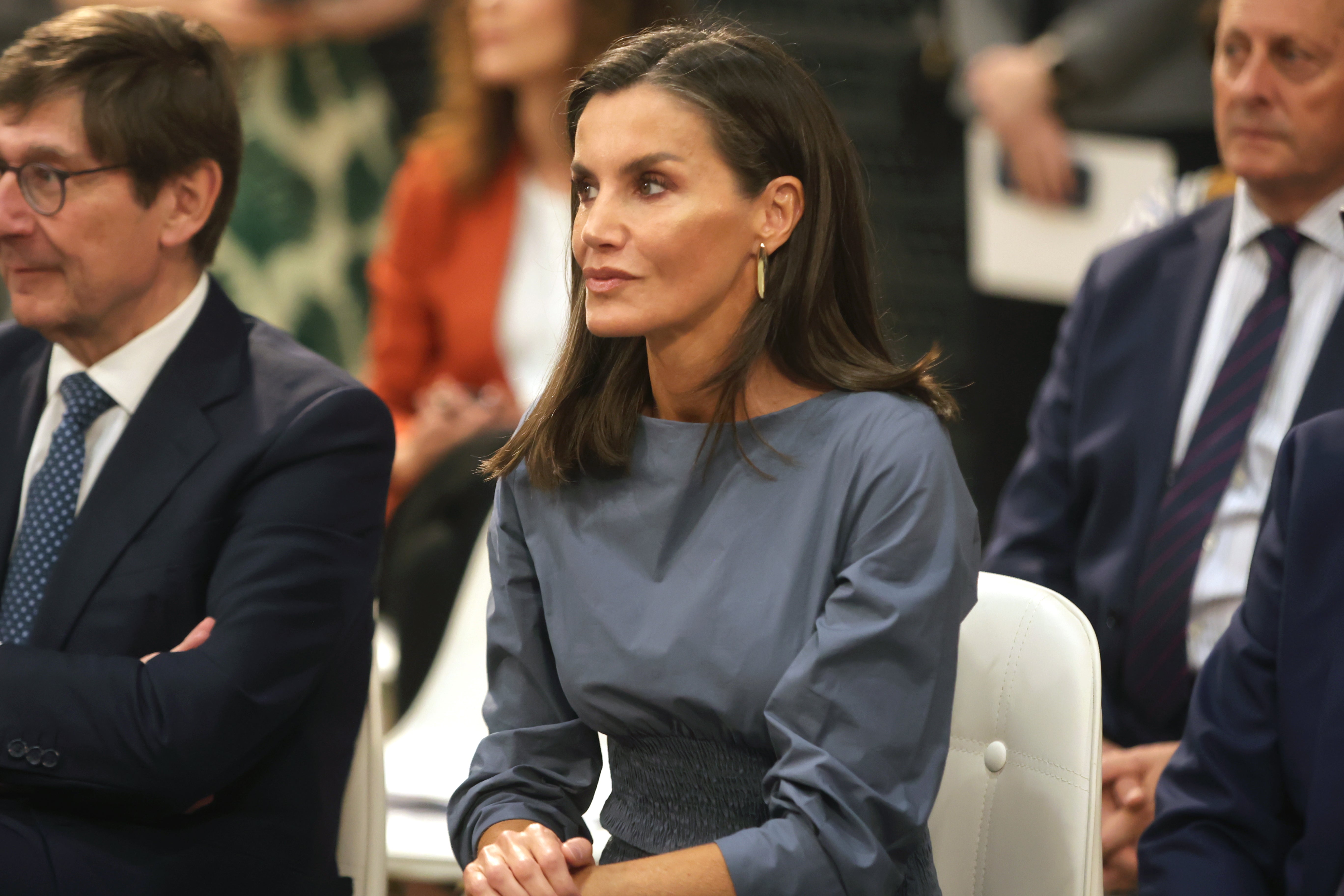 El vestido que ha estrenado la Reina Letizia y que ya está casi agotado El vestido que ha estrenado la Reina Letizia y que ya está casi agotado