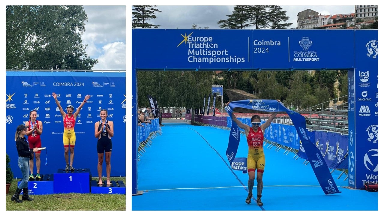 Marina Muñoz logra el título continental en triatlón cross Marina Muñoz logra el título continental en triatlón cross