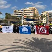 El Ayuntamiento de Sagunto presenta su dispositivo especial de playas 2024 en la Playa de El Puerto