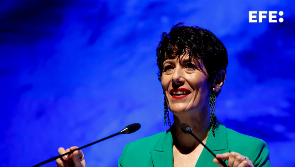 La ministra de Inclusión, Seguridad Social y Migraciones, Elma Saiz, durante su intervención en la primera edición del Foro Económico y Social del Mediterráneo. La ministra de Inclusión, Seguridad Social y Migraciones, Elma Saiz, durante su intervención en la primera edición del Foro Económico y Social del Mediterráneo.