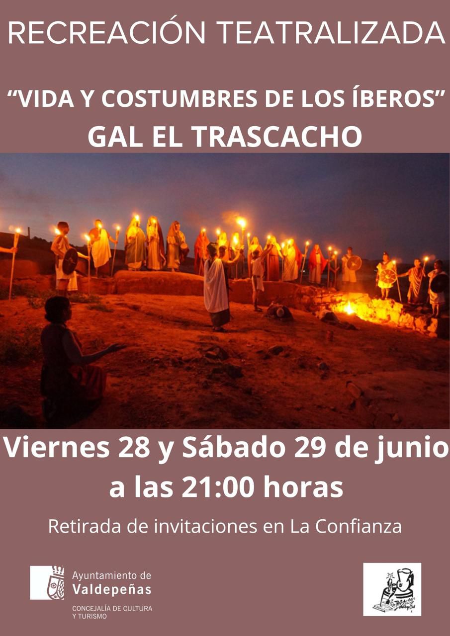 "Vida y costumbres de los íberos" con el G.A.L. 'El Trascacho' "Vida y costumbres de los íberos" con el G.A.L. 'El Trascacho'