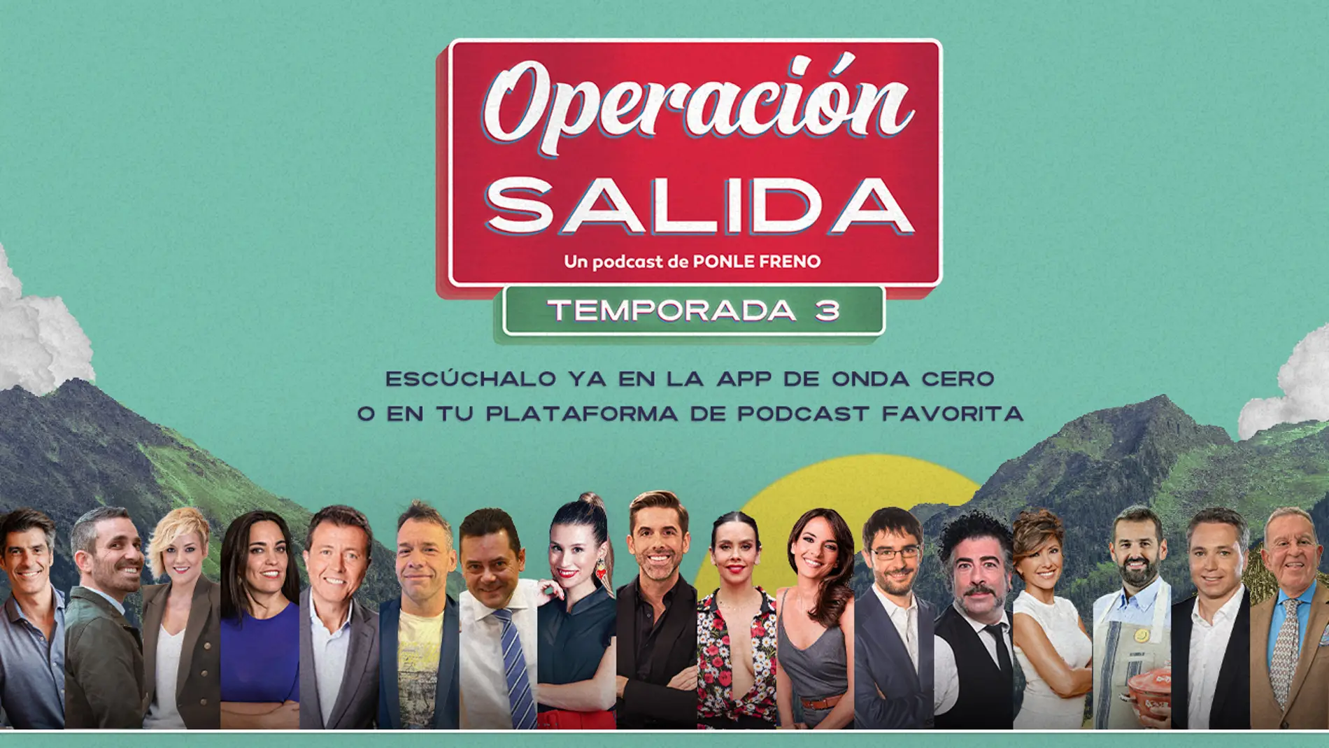 Ponle Freno vuelve a acompañar a los conductores con su podcast ‘Operación Salida’ junto a las voces de Atresmedia 
