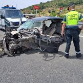 Imagen del accidente de tráfico 