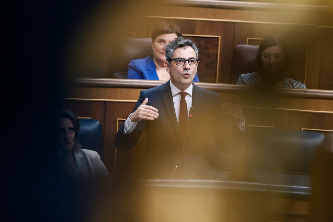 Bolaños señala que la propuesta de reforma de los vocales del CGPJ no será vinculante Bolaños señala que la propuesta de reforma de los vocales del CGPJ no será vinculante