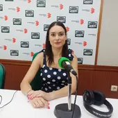 Virginia Zaldívar en los estudios de Onda Cero Ciudad Real Virginia Zaldívar en los estudios de Onda Cero Ciudad Real
