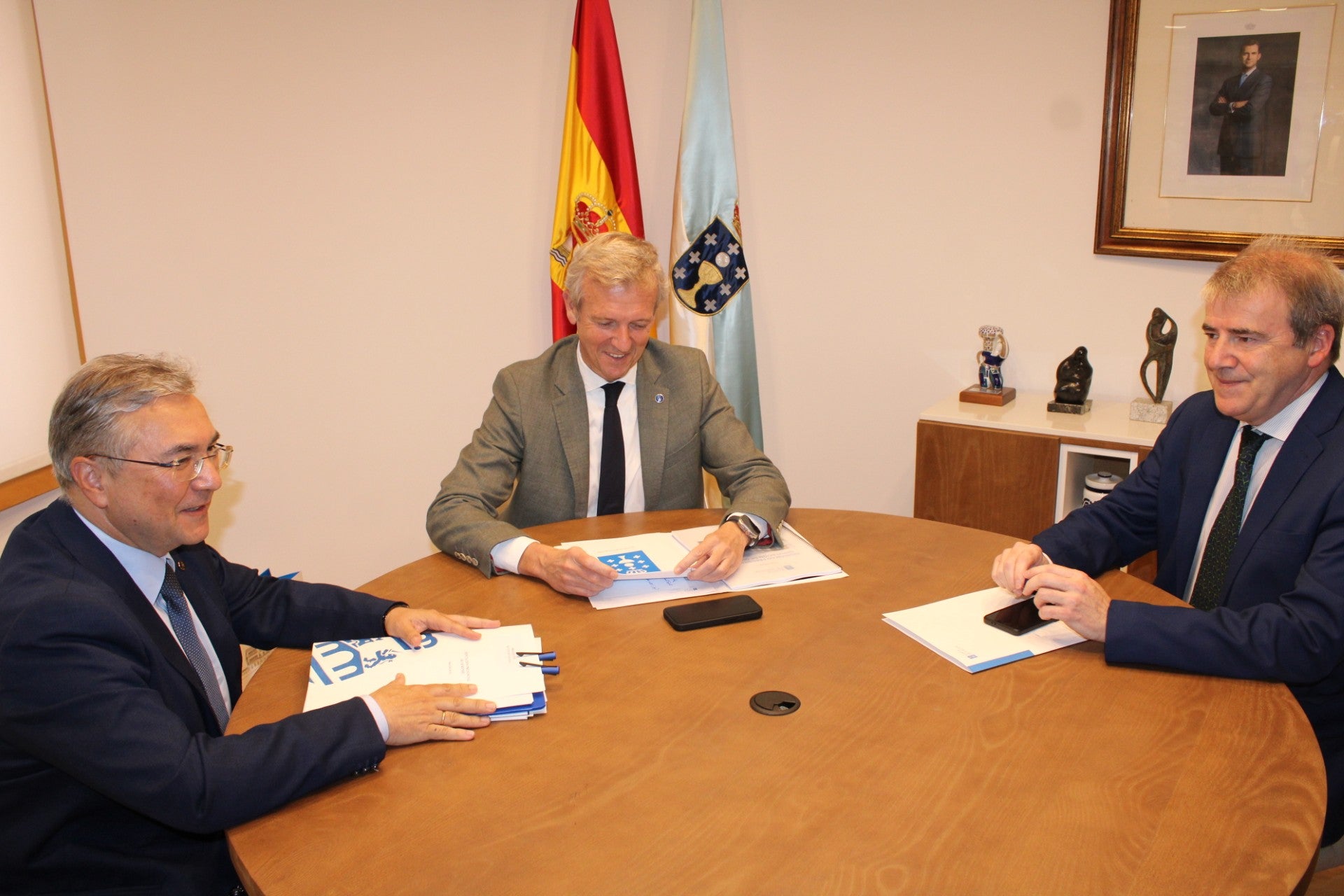 Deputación e Xunta avanzan no desenvolvemento de proxectos Deputación e Xunta avanzan no desenvolvemento de proxectos