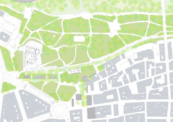 El “Proyecto 1521” transformará Logroño con 27.000 metros cuadrados de zona verde, dos parkings subterráneos y restos arqueológicos El “Proyecto 1521” transformará Logroño con 27.000 metros cuadrados de zona verde, dos parkings subterráneos y restos arqueológicos
