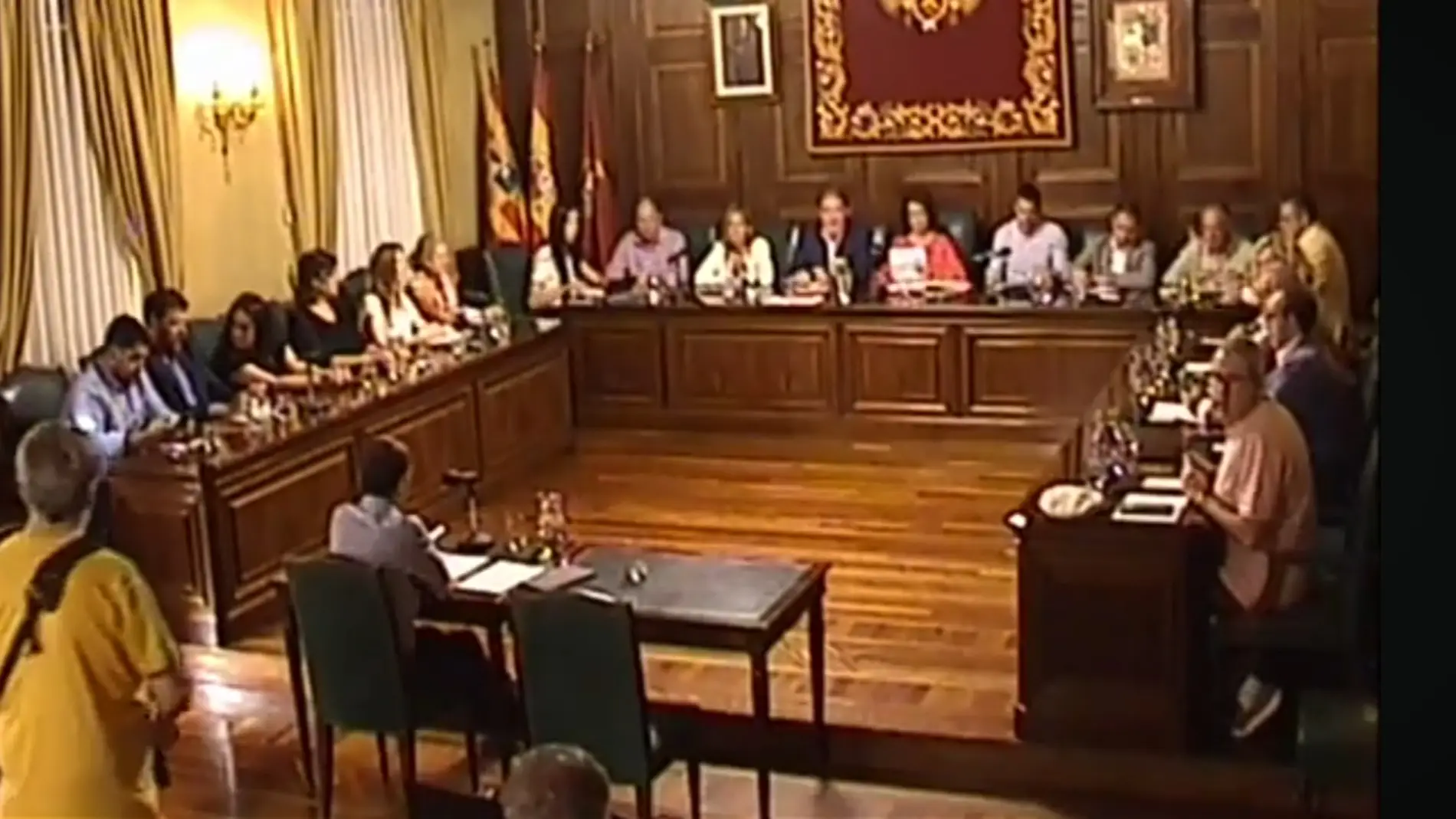 Debate sobre el estado de la ciudad en el ayuntamiento de Teruel