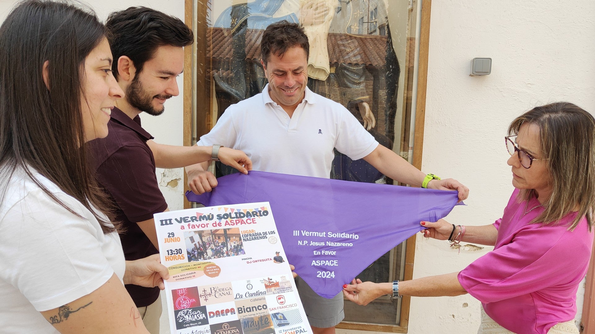 El Patio de los Nazarenos acoge este sábado un Vermú Solidario a favor de ASPACE Palencia El Patio de los Nazarenos acoge este sábado un Vermú Solidario a favor de ASPACE Palencia