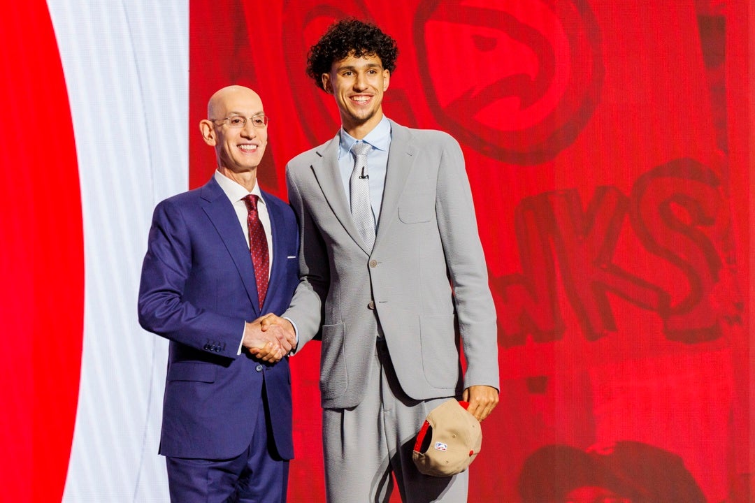 El 'malagueño' Zaccharie Risacher, número uno del draft con los Atlanta Hawks El 'malagueño' Zaccharie Risacher, número uno del draft con los Atlanta Hawks