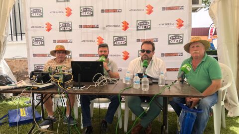 Javier Ru&iacute;z y Emilio Hidalgo en FERCAM.