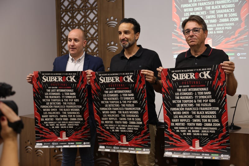 El Festival Suberock de San Vicente de Alcántara reúne a una veintena de bandas con The Last Internationale como cabeza de cartel El Festival Suberock de San Vicente de Alcántara reúne a una veintena de bandas con The Last Internationale como cabeza de cartel