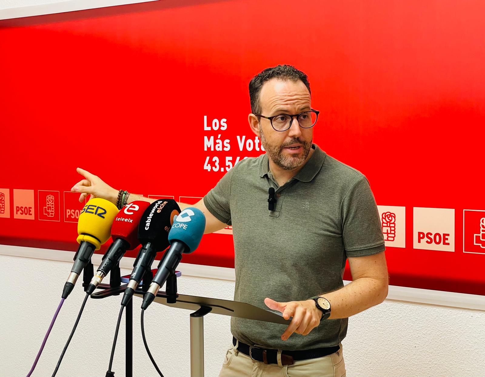 El PSOE de Elche cifra en doce millones de euros lo que pierde el Ayuntamiento sin senda de estabilidad presupuestaria El PSOE de Elche cifra en doce millones de euros lo que pierde el Ayuntamiento sin senda de estabilidad presupuestaria