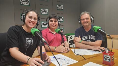 Nerea C&aacute;ceres, Miguel Guerra y Pedro Montero