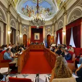 Salón de plenos, ayuntamiento Salón de plenos, ayuntamiento