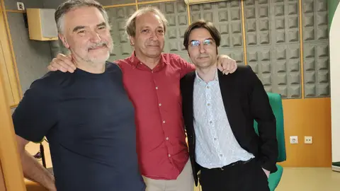 Miguelanxo Prado, Émile Bravo e Kiko da Silva Promotores del BDra Gráfica Pontevedra