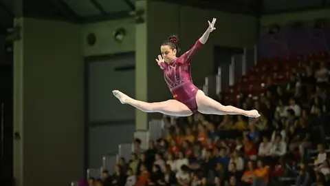 Ana Pérez, en el Campeonato de Europa en Rimini. Ana Pérez, en el Campeonato de Europa en Rimini.