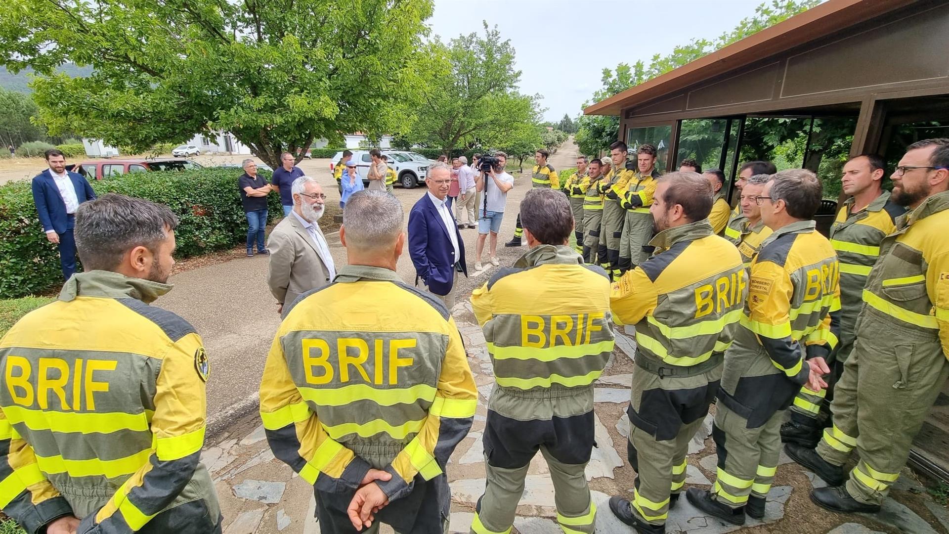 El Gobierno invertirá 6 millones de euros la BRIF de Pinofranqueado para reforzar la lucha contra incendios forestales El Gobierno invertirá 6 millones de euros la BRIF de Pinofranqueado para reforzar la lucha contra incendios forestales