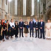 Imagen de la entrega de las Medallas Castelao 2024. Foto: cuenta de X del presidente de la Xunta, Alfonso Rueda
