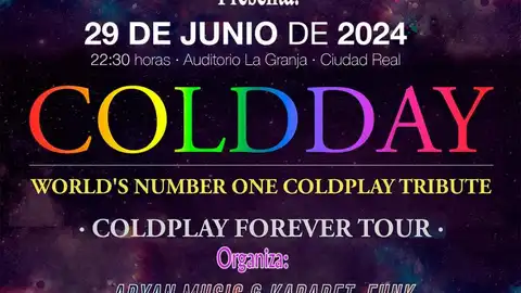 Día de la Provincia Ciudad Real Tributo Cold Play