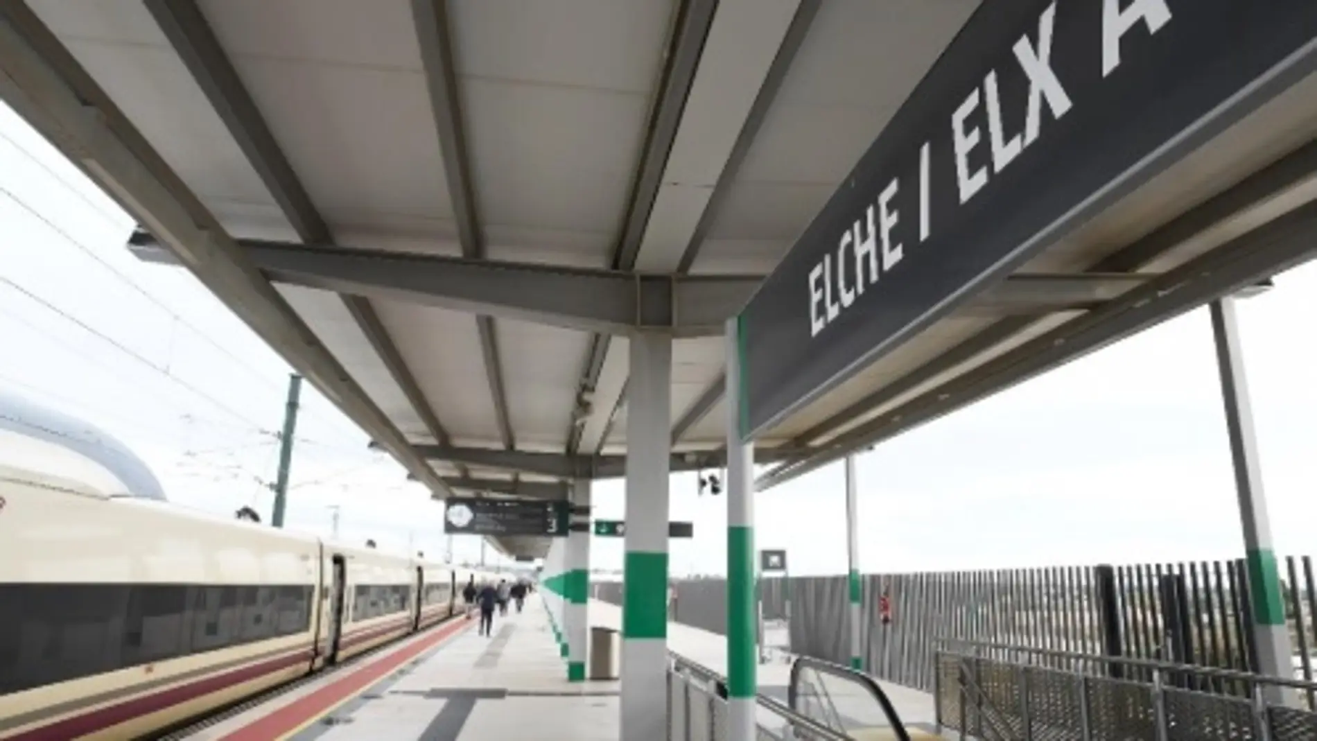 Estación del AVE de Elche. Estación del AVE de Elche.