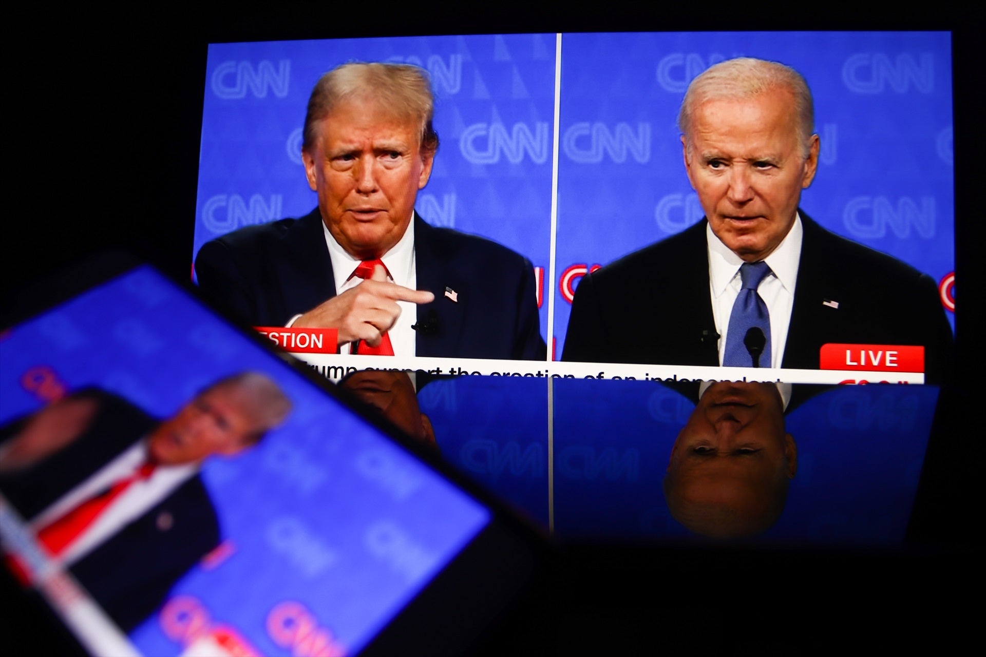Trump o Biden: ¿quién ha ganado el debate? Trump o Biden: ¿quién ha ganado el debate?