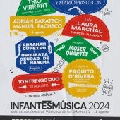 Cartel de Infantesmúsica 2024