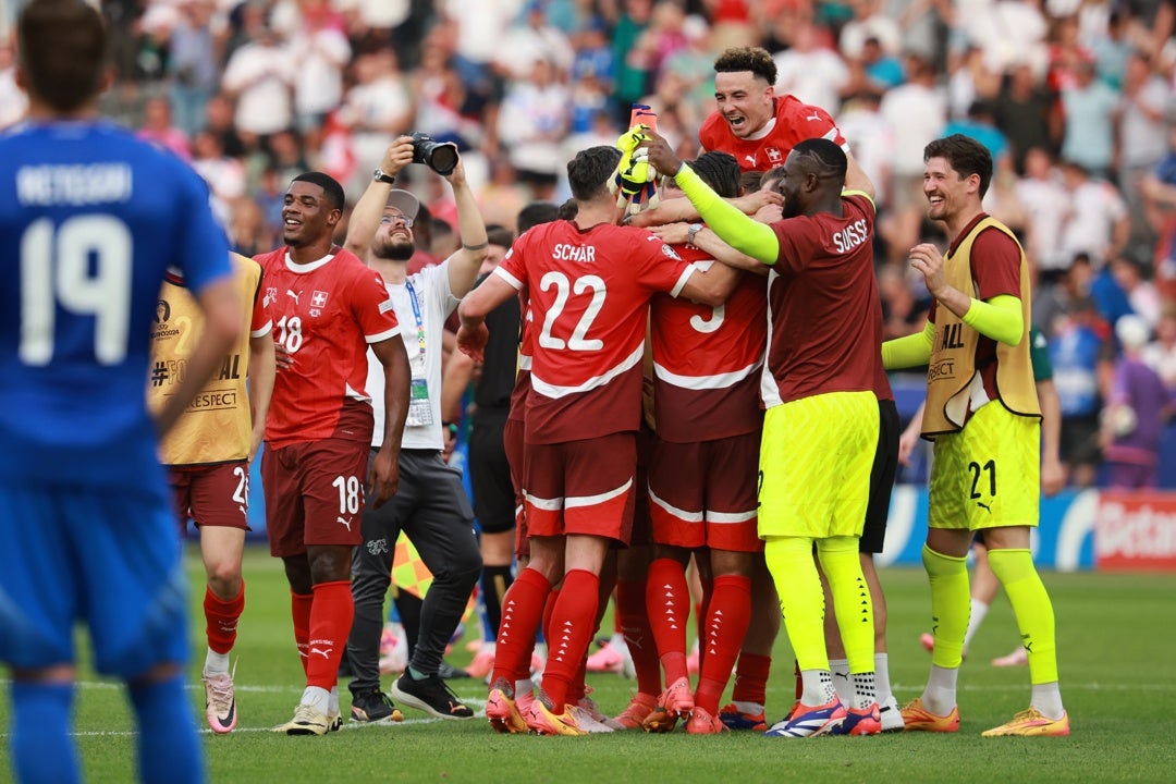 Suiza echa de la Eurocopa a una pobre Italia Suiza echa de la Eurocopa a una pobre Italia