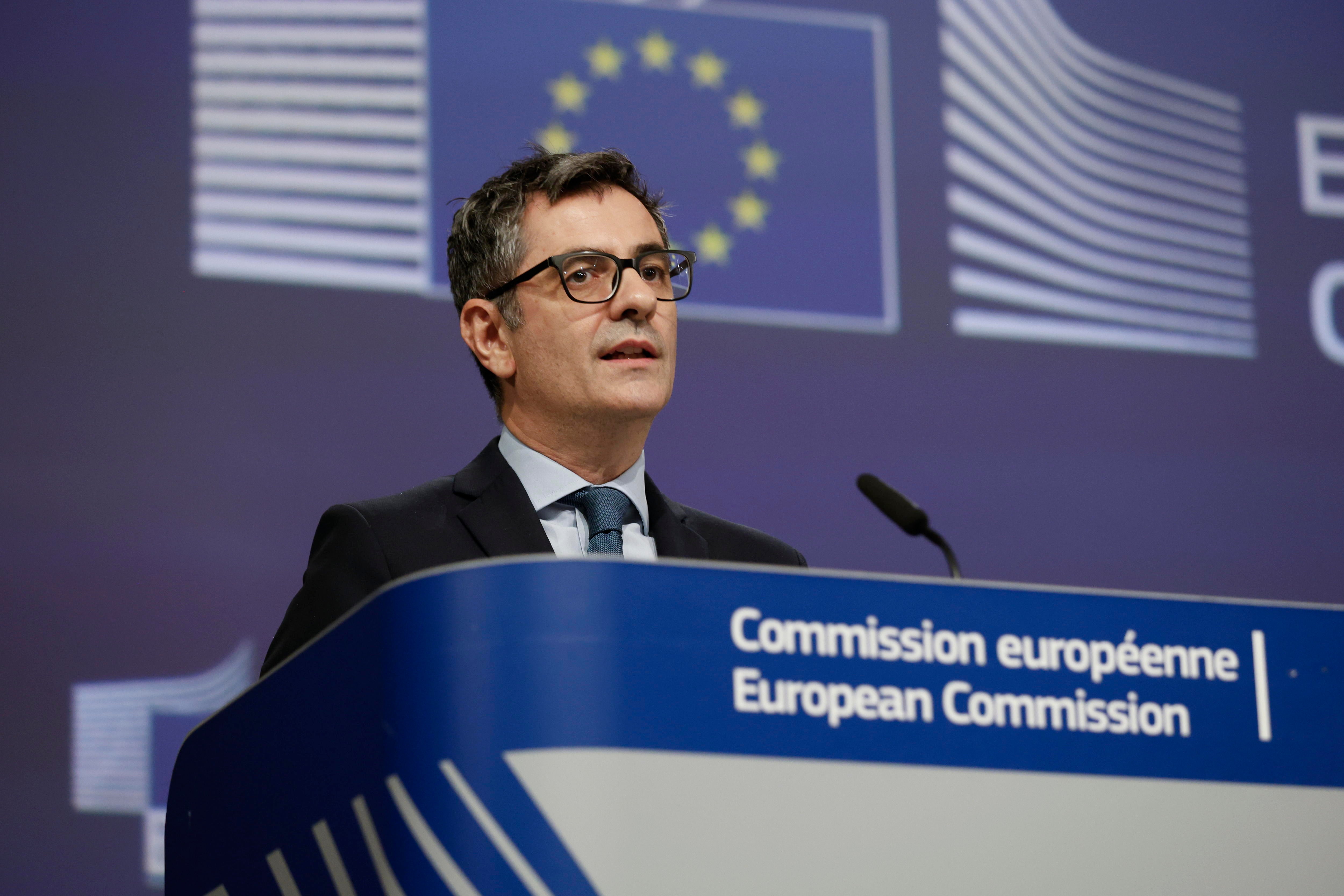 Bolaños niega un giro hacia el bipartidismo pero valora positivamente poder pactar con el PP Bolaños niega un giro hacia el bipartidismo pero valora positivamente poder pactar con el PP