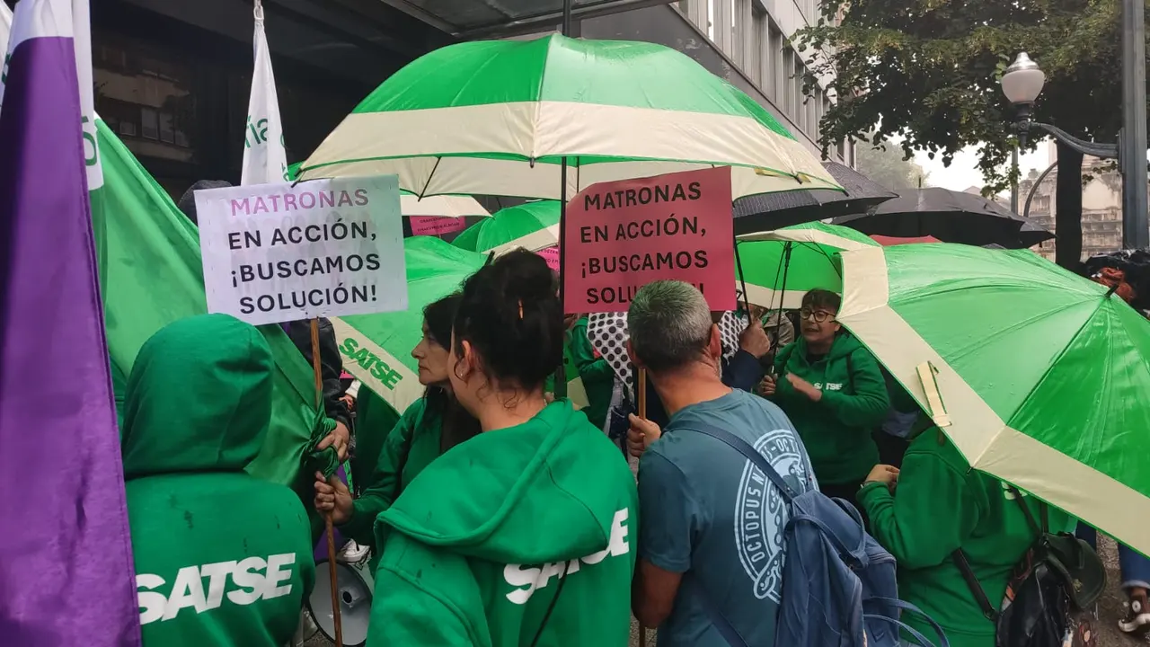 Las matronas de Bizkaia en huelga, por primera vez