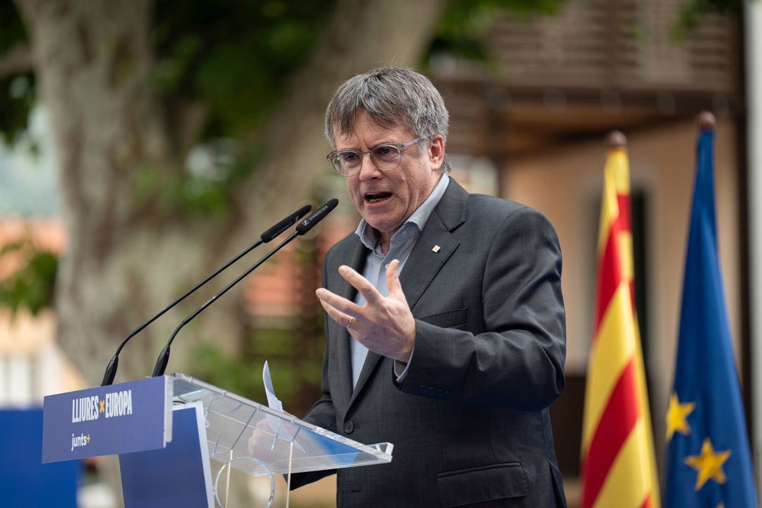 Puigdemont recurre la decisión de Llarena de no amnistiar la malversación Puigdemont recurre la decisión de Llarena de no amnistiar la malversación