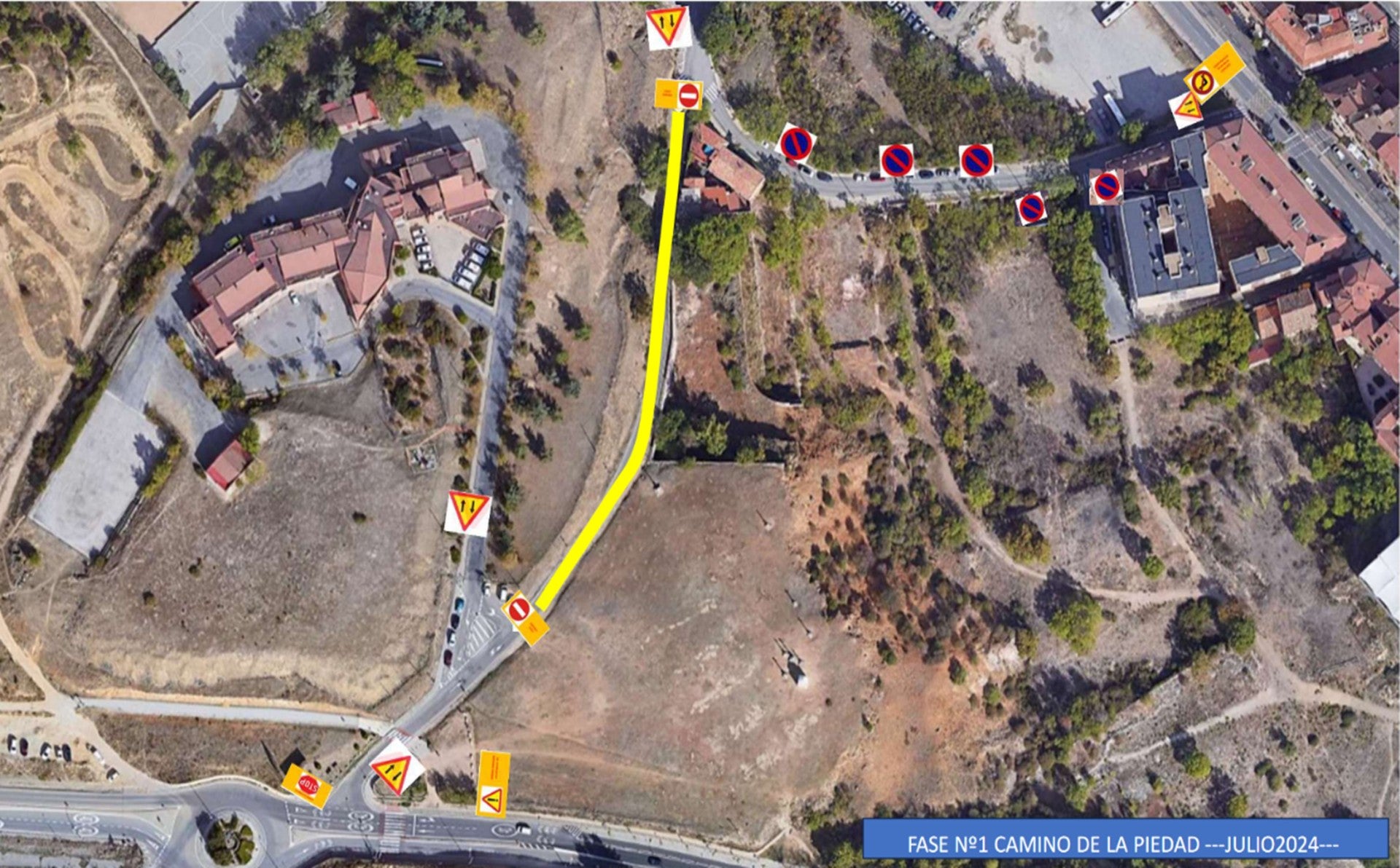 Las obras del Hospital General obligan a reordenar los accesos desde el miércoles 3 Las obras del Hospital General obligan a reordenar los accesos desde el miércoles 3